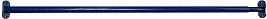  Турник с шир. хват. пристенный 1200х550х440 синий ТП02-2 пр